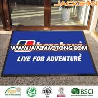 China Factory Directly Supply Nylon Printed Rubber Logo Floor Door Mat As Your Designed